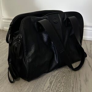 lululemon Black Two Times A Yogi Bag
